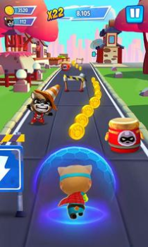 Descargar Talking Tom Hero Dash Juegos de acción para Android captura de pantalla 3