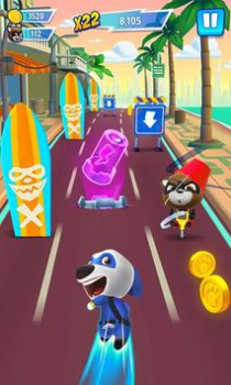Descargar Talking Tom Hero Dash Juegos de acción para Android captura de pantalla 4