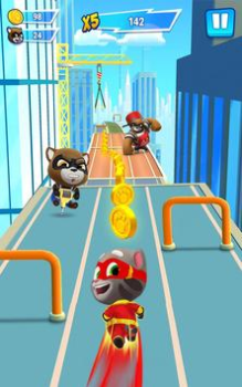 Descargar Talking Tom Hero Dash Juegos de acción para Android captura de pantalla 7