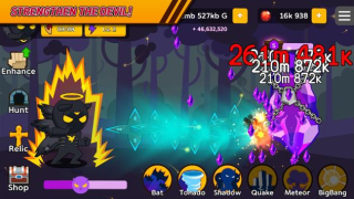 Descargar Raising Devil (Idle, Clicker) Simuladores para Android captura de pantalla 3