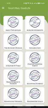 Descargar Good Vibes Good Life Libros y referencia para Android captura de pantalla 3
