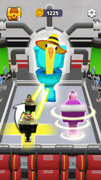 Descargar Skibidi toilet road fight Simuladores para Android captura de pantalla 2