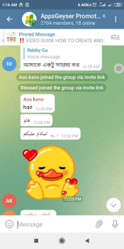 Descargar Messenger lite, telegram lite Comunicación para Android captura de pantalla 2