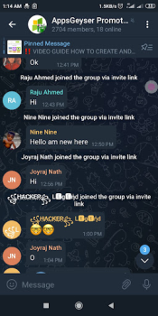 Descargar Messenger lite, telegram lite Comunicación para Android captura de pantalla 3