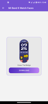 Descargar Xiaomi Mi Band 8 Watch Faces Personalización para Android captura de pantalla 3