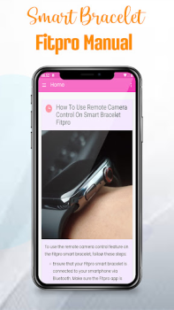 Descargar Smart Bracelet Fitpro manual Trabajo para Android captura de pantalla 5