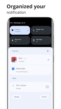 Descargar Controls Android 14 Style Personalización para Android captura de pantalla 2