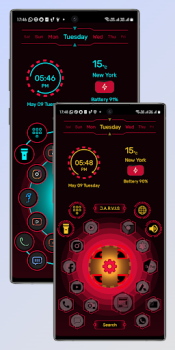 Descargar Jarvis Scifi: lanzador épico Personalización para Android captura de pantalla 5