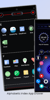 Descargar Jarvis Scifi: lanzador épico Personalización para Android captura de pantalla 6