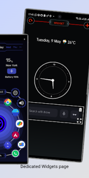 Descargar Jarvis Scifi: lanzador épico Personalización para Android captura de pantalla 7