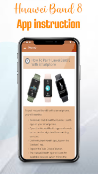Descargar Huawei Band 8 app instruction Herramientas para Android captura de pantalla 5