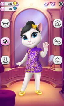 Descargar Mi Talking Angela Juegos casuales para Android captura de pantalla 4