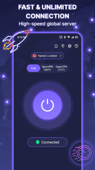 Descargar VPN - Fast Secure Proxy Herramientas para Android captura de pantalla 2
