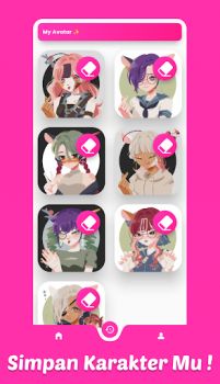 Descargar Anime Maker : Dress Up Anime Juegos casuales para Android captura de pantalla 2