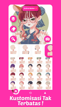 Descargar Anime Maker : Dress Up Anime Juegos casuales para Android captura de pantalla 4