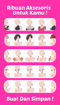 Descargar Anime Maker : Dress Up Anime Juegos casuales para Android captura de pantalla 5