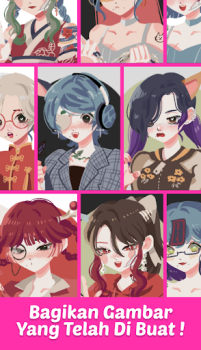 Descargar Anime Maker : Dress Up Anime Juegos casuales para Android captura de pantalla 6