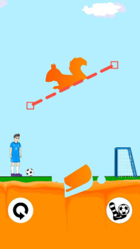 Descargar Cut to goal! Marcar gol juego Juegos casuales para Android captura de pantalla 2