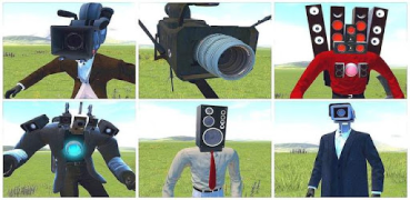 Descargar Cameraman GMOD Mod Personalización para Android captura de pantalla 2