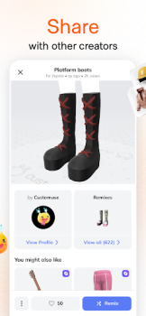 Descargar Customuse: Skins Maker Roblox Arte y Diseño para Android captura de pantalla 4