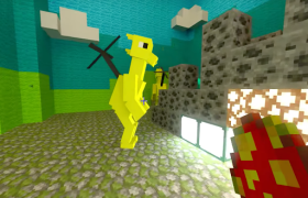 Descargar Rainbow Friends mod 2 for MCPE Eventos para Android captura de pantalla 6