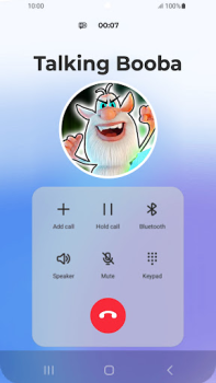Descargar Scary Talking Booba Fake Call Entretenimiento para Android captura de pantalla 5