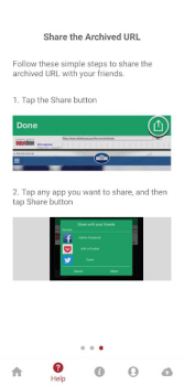 Descargar Wayback Machine Social para Android captura de pantalla 6