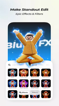 Descargar Blurrr-Pro Video Editor Arte y Diseño para Android captura de pantalla 5