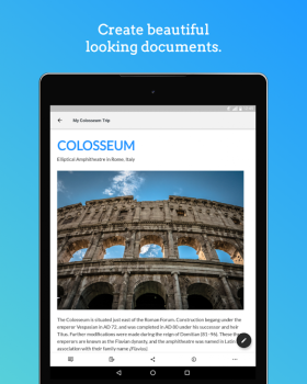 Descargar Writer - Escriba, debate, sinc Trabajo para Android captura de pantalla 6