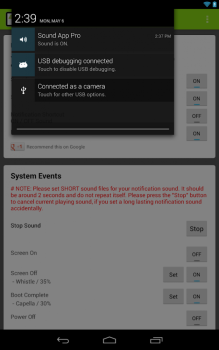 Descargar Sound App Música y audio para Android captura de pantalla 2