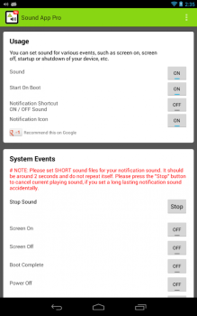 Descargar Sound App Música y audio para Android captura de pantalla 3