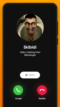 Descargar Skibidi Toilet Llamada Falsa Entretenimiento para Android captura de pantalla 5