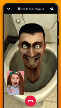 Descargar Skibidi Toilet Llamada Falsa Entretenimiento para Android captura de pantalla 6
