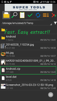 Descargar 7Zipper - explorador de archiv Herramientas para Android captura de pantalla 6