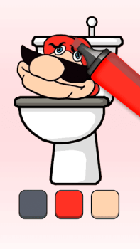 Descargar Skibidi Toilet Coloring Rompecabezas para Android captura de pantalla 5