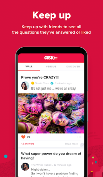 Descargar ASKfm: Pregunta & Chat Anónimo Social para Android captura de pantalla 5