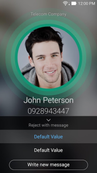 Descargar ASUS Calling Screen Trabajo para Android captura de pantalla 2