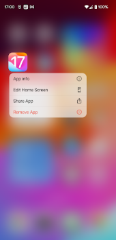 Descargar Launcher iOS17 Lite Personalización para Android captura de pantalla 5