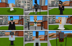 Descargar Mod Skibidi Toilet for MCPE Eventos para Android captura de pantalla 4