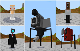Descargar Mod Skibidi Toilet for MCPE Eventos para Android captura de pantalla 5