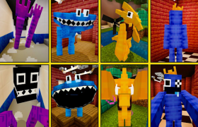 Descargar Rainbow Friends 2 mod for MCPE Eventos para Android captura de pantalla 3