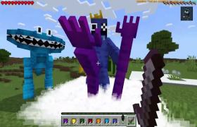 Descargar Rainbow Friends 2 mod for MCPE Eventos para Android captura de pantalla 5