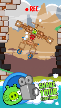 Descargar Bad Piggies HD Rompecabezas para Android captura de pantalla 5