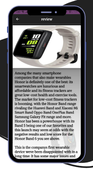 Descargar HONOR Band 6 smartwatch Guide Herramientas para Android captura de pantalla 2