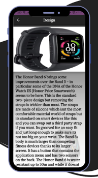 Descargar HONOR Band 6 smartwatch Guide Herramientas para Android captura de pantalla 5