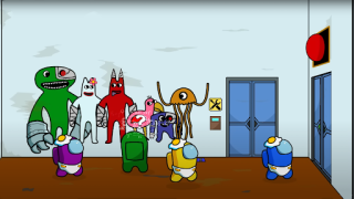 Descargar Imposter in Garten: 100 Doors Juegos de acción para Android captura de pantalla 3