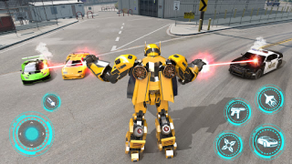 Descargar Robot War: Car Transform Game Juegos de acción para Android captura de pantalla 2