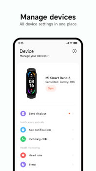 Descargar Mi Fitness (Xiaomi Wear) Salud y estado fisico para Android captura de pantalla 3