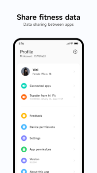 Descargar Mi Fitness (Xiaomi Wear) Salud y estado fisico para Android captura de pantalla 4