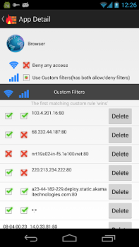 Descargar Cortafuegos sin Root Trabajo para Android captura de pantalla 2
